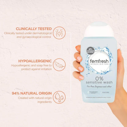 Femfresh – 0% Sensitive Intimate Wash
